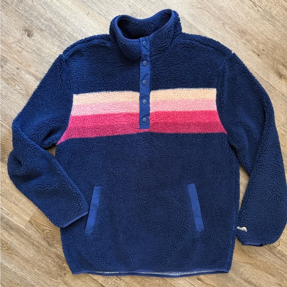 chubbies Other - Chubbies • Sherpa Fleece 1/2 Snap Pullover Sweater
